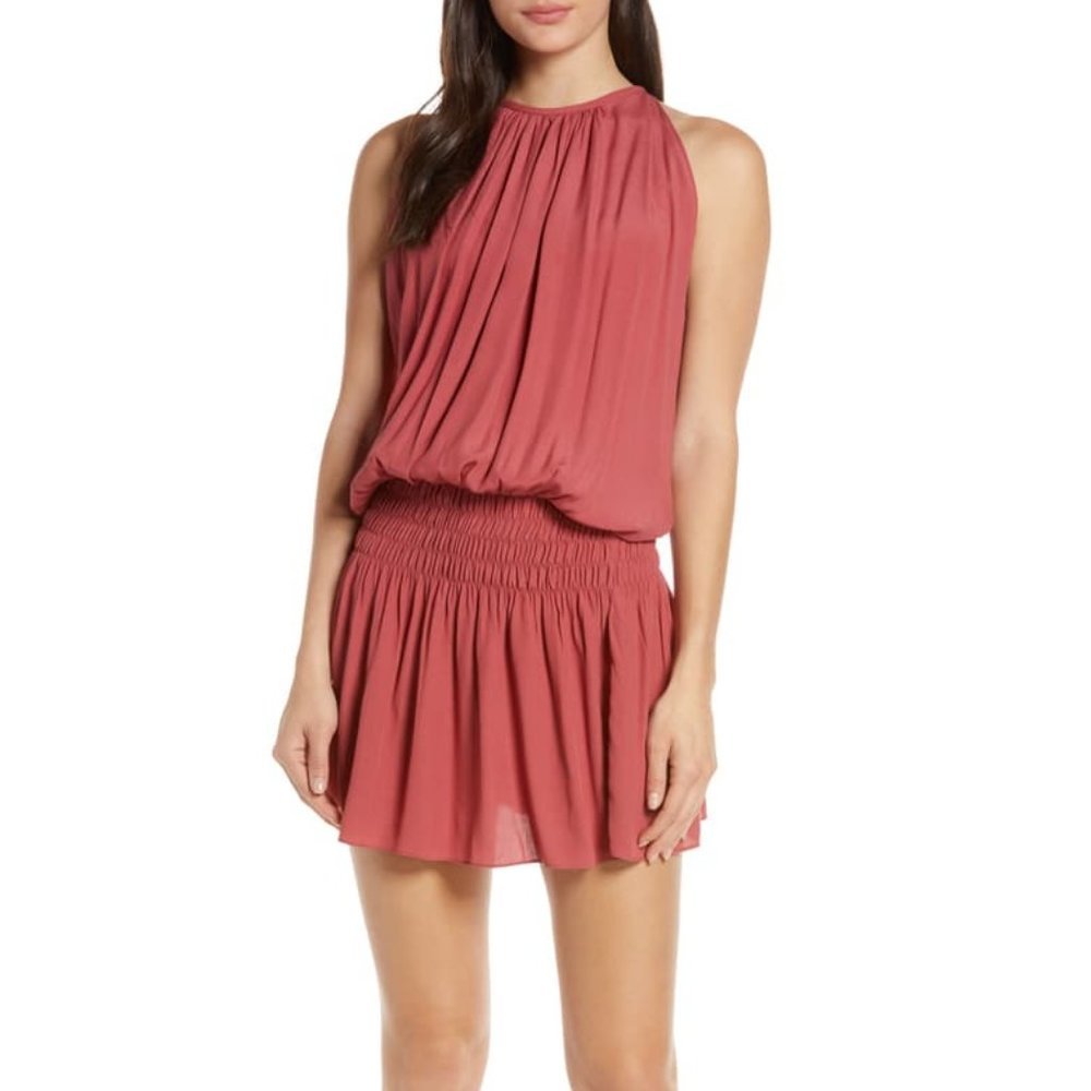 Elizabeth Crosby Adobe Carina Smock Dress XS